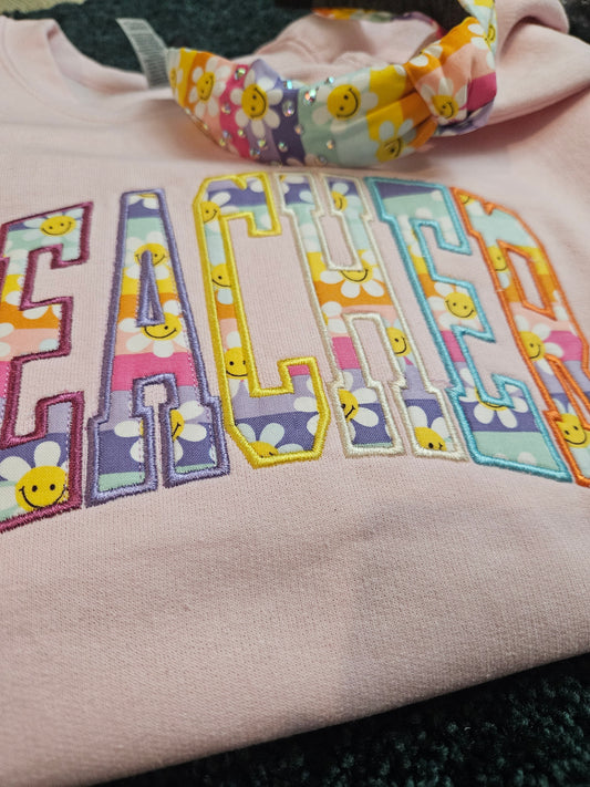 Teacher Smiley-Sweatshirt