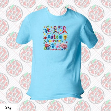 Autism Awareness Faux Chenille