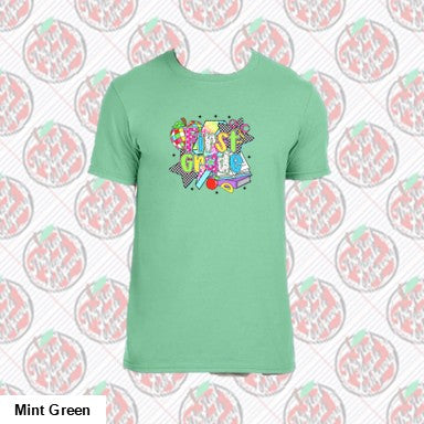 First Grade Retro Checkered