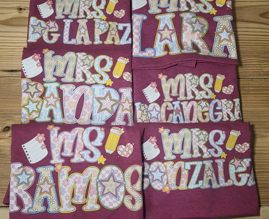 Preppy Custom Name