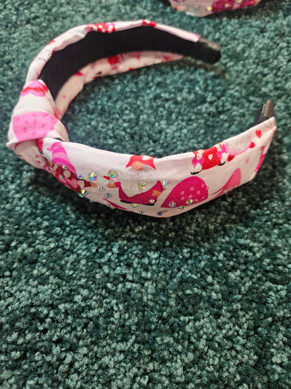Valentine's Gnomes Headband