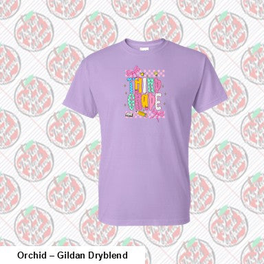 Third Grade Coquette Checkered
