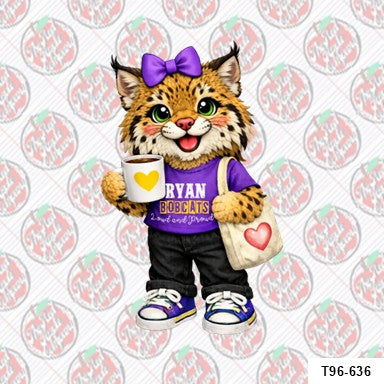 Ryan Bobcats Mascot