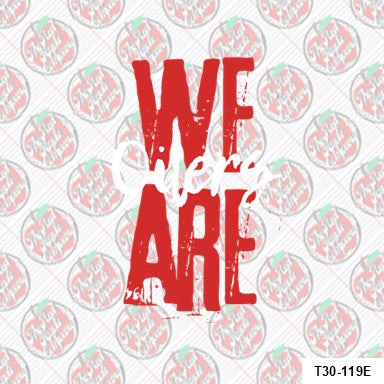 We Are Oilers - Red