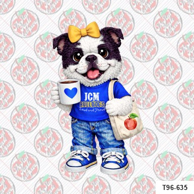 JCM Bulldog Mascot