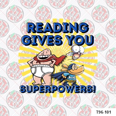 Reading gives your superpowers