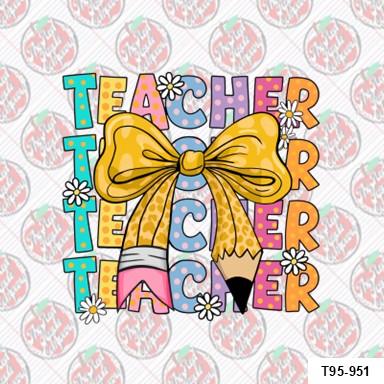 Teacher Bow Coquette