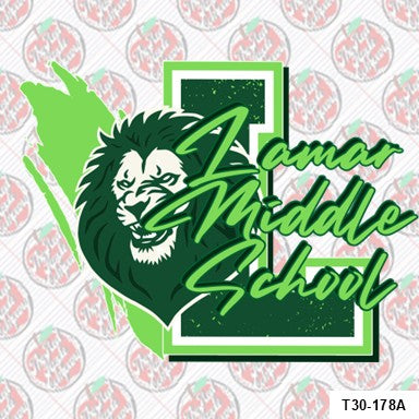 L is for Lions — Lamar Middle Spirit Shirt