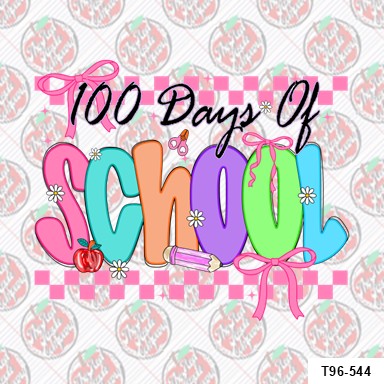 100 Days of School Coquette
