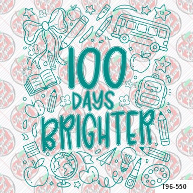 100 Days of School Brighter