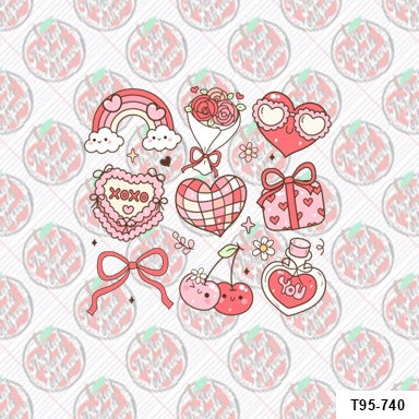 Valentine's Cute Retro
