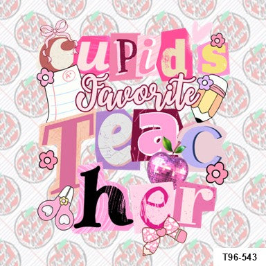 Cupid's Favorite Teacher Preppy