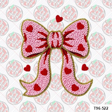 Faux Chenille Bow