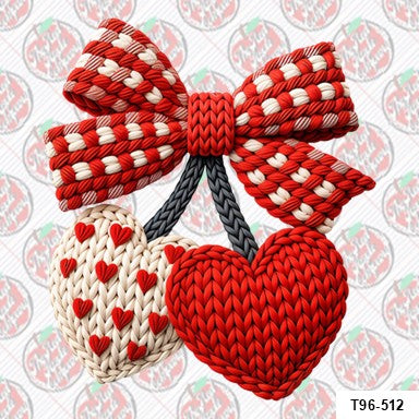 Heart Faux Cherries