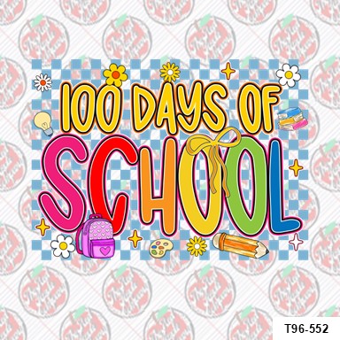 100 Days Checkered