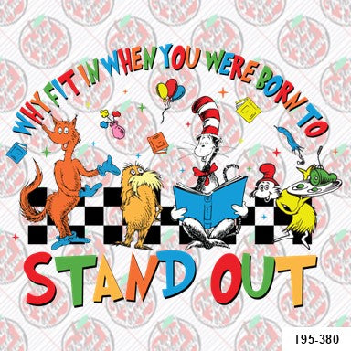 Why fit in Dr. Seuss
