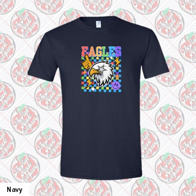 Eagles Mascot Retro