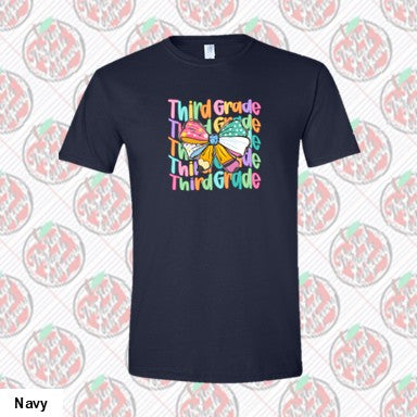 Third Grade Coquette Bright Colors