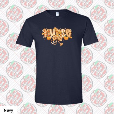 Fall Nurse Pumpkin