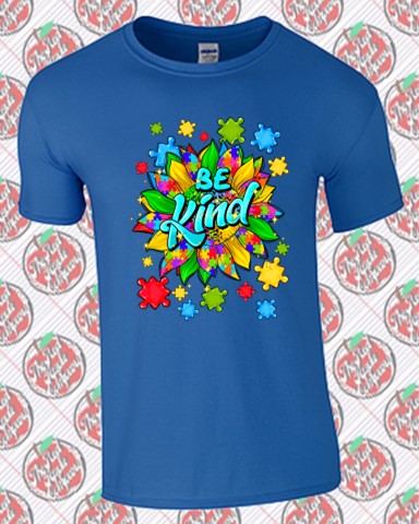 Autism Be Kind Flower