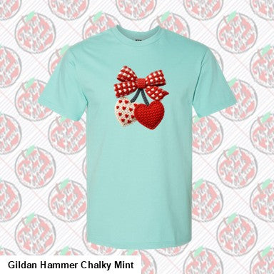 Heart Faux Cherries
