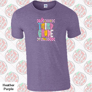 Third Grade Coquette Checkered