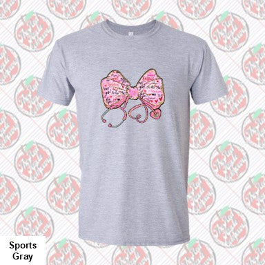Valentine's Nurse Bow