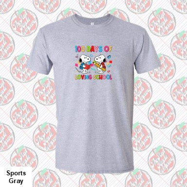 100 Days of Snoopy Loving School