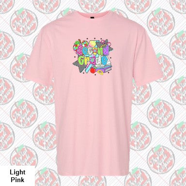 Second Grade Retro Checkered