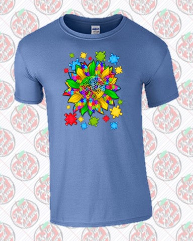 Autism Sunflower