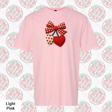 Heart Faux Cherries