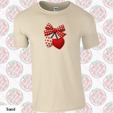 Heart Faux Cherries