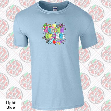 Second Grade Retro Checkered