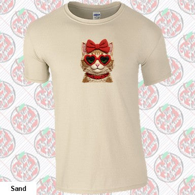 Faux Yarn VDay Cat