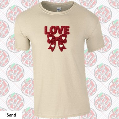 Faux Chenille Love