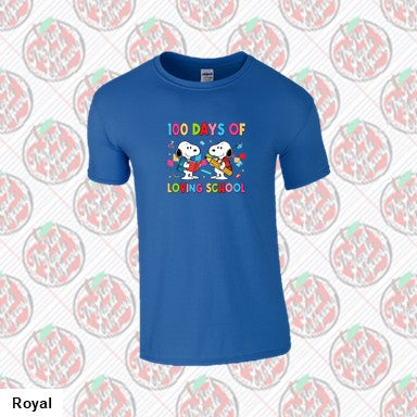 100 Days of Snoopy Loving School