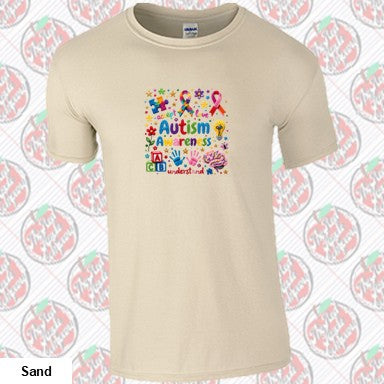 Autism Awareness Faux Chenille