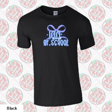 100 Days of School Blue Coquette