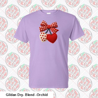 Heart Faux Cherries