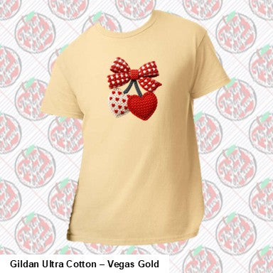 Heart Faux Cherries