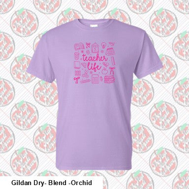 Teacher Life Pink