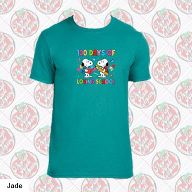 100 Days of Snoopy Loving School
