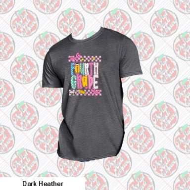 Fourth Grade Coquette Checkered