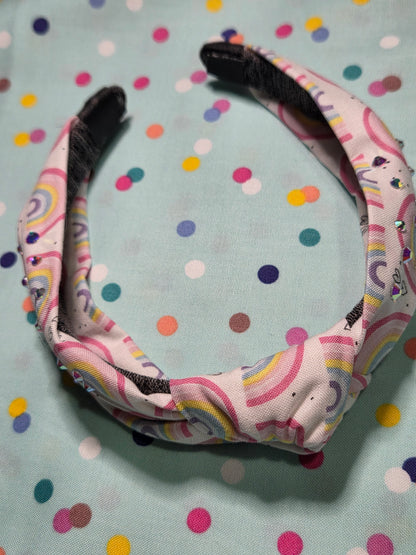 Rainbow Pink Pastels Headband