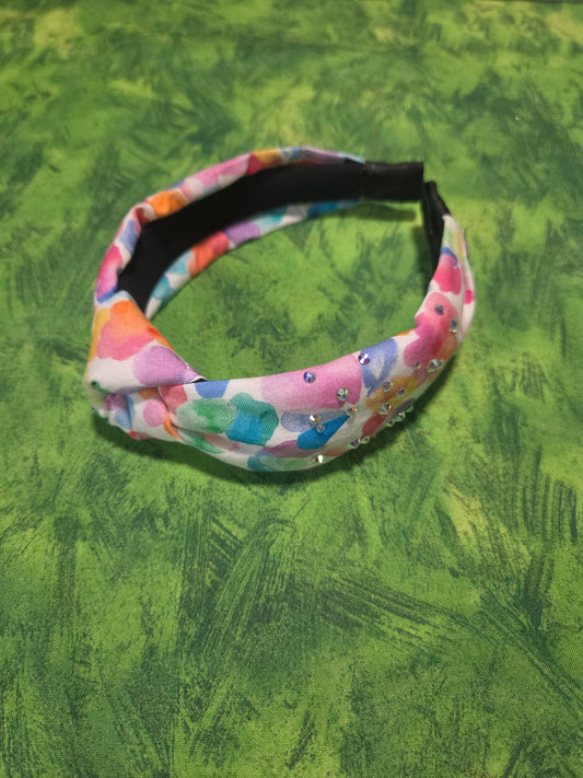 Colorful Watercolor Headband