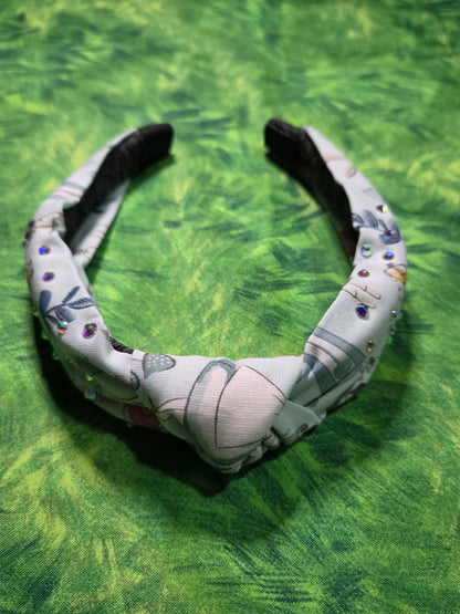 Alice in Wonderland blue Headband