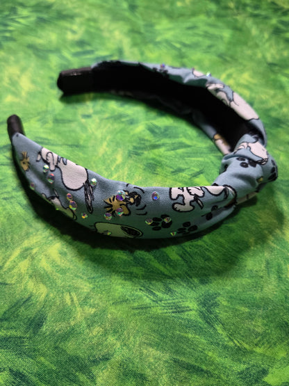 Peanuts Light Blue Headband