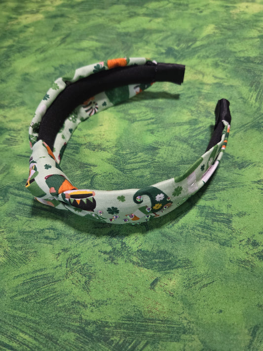 Gnomes Shamrock Headband