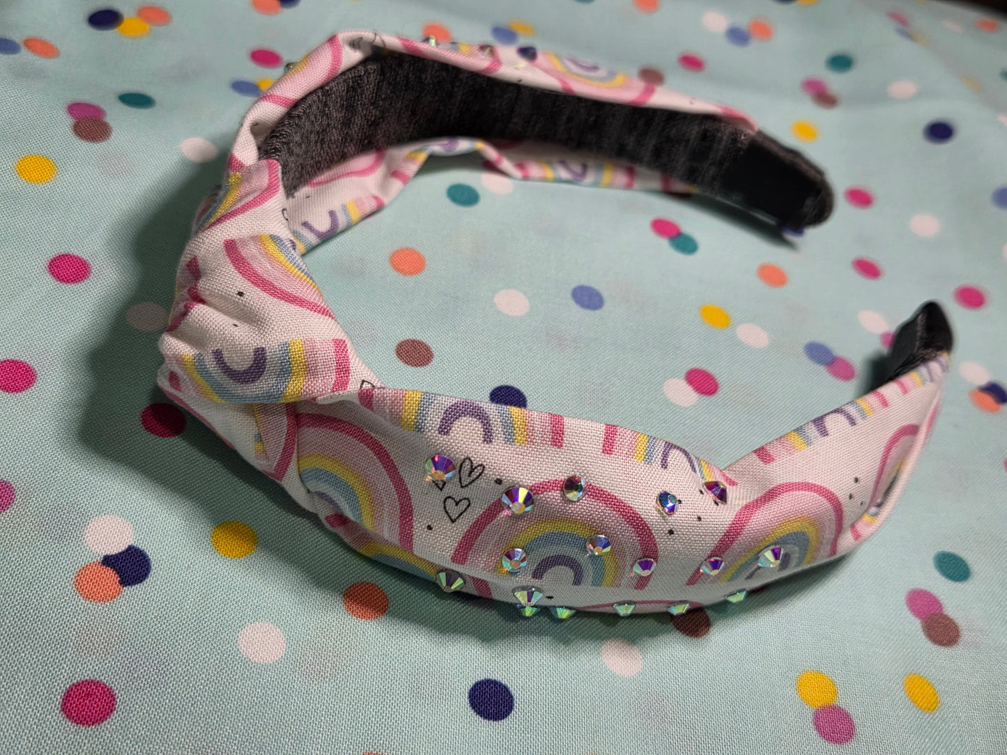 Rainbow Pink Pastels Headband