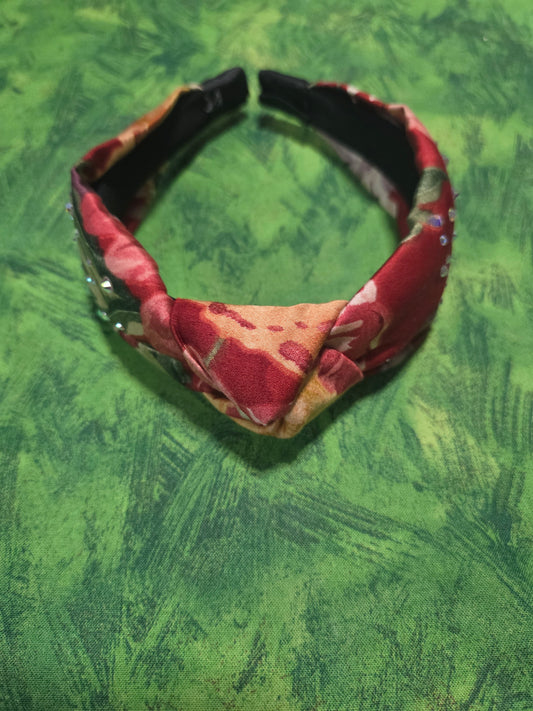 Abstract Flowers Headband